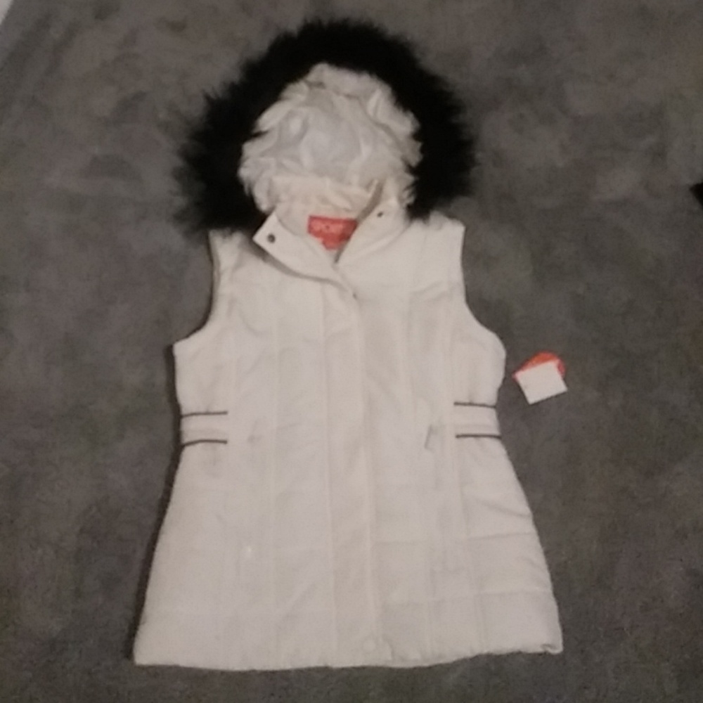 Sporto Vest with faux fur trim